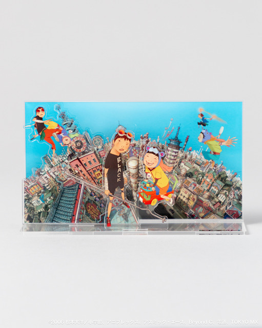 『鉄コン筋クリート』宝町アクリルジオラマ©2006松本大洋/小学館、アニプレックス、アスミック・エース、Beyond C.、電通、TOKYO MX