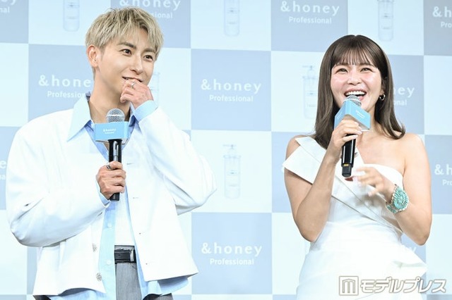 與真司郎、宇野実彩子（C）モデルプレス