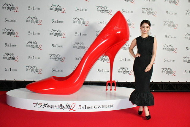 谷まりあ『プラダを着た悪魔２』ジャパンプレミアイベント　(C) 2026 20th Century Studios. All Rights Reserved.