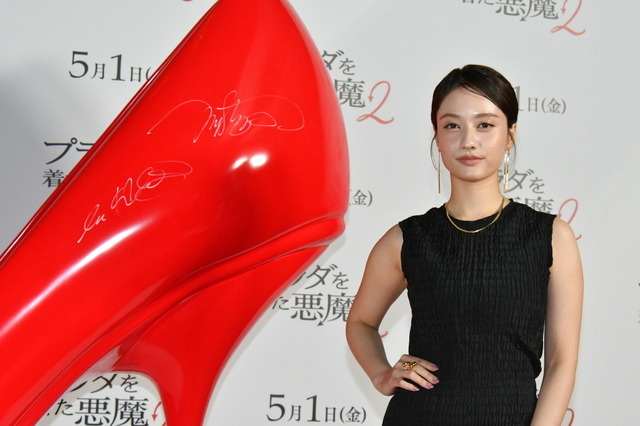 谷まりあ『プラダを着た悪魔２』ジャパンプレミアイベント　(C) 2026 20th Century Studios. All Rights Reserved.