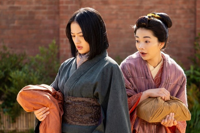 上坂樹里、見上愛「風、薫る」第21話（C）NHK