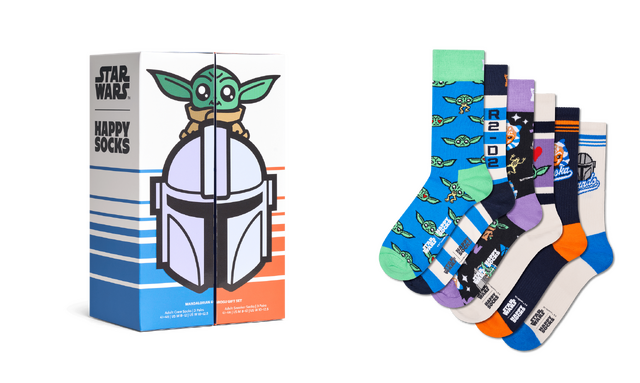 【GIFT BOX】【6足セット】クルー丈 ソックス（スターウォーズ）6足セット 13,200円（税込）