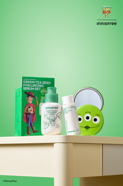 トイ・ストーリー グリーンティーシード ヒアルロン セラム セット　3,410円（税込）