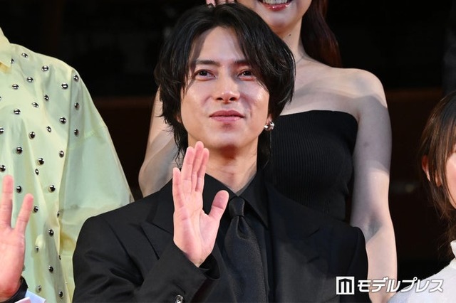 映画「正直不動産」（5月15日公開）の完成披露試写会に出席した山下智久（C）モデルプレス