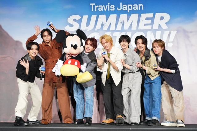 （左から）宮近海斗、中村海人、吉澤閑也、川島如恵留、七五三掛龍也、松田元太、松倉海斗（C） 2026 DISNEY ENTERPRISES, INC.