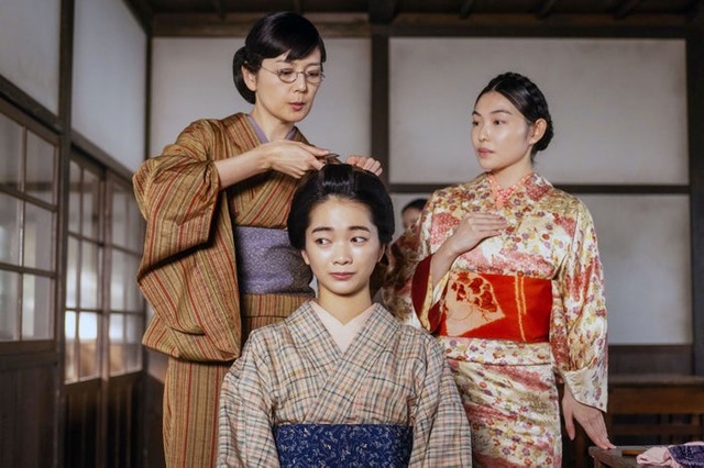 菊池亜希子、見上愛、木越明「風、薫る」第27話（C）NHK