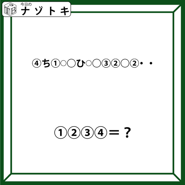 クイズです！「この文は何を表しているのでしょう？」一回は口に出したことがあるはず！【難易度LV.３・中辛】