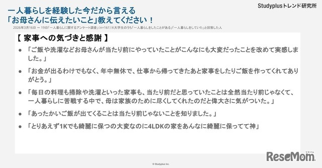 今だから伝えたい、お母さんへのメッセージ
