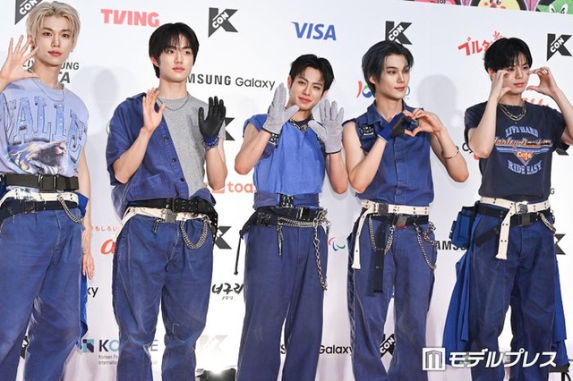 EVNNE／イ・ジョンヒョン、パク・ジフ、ケイタ、パク・ハンビン、ムン・ジョンヒョン（C）モデルプレス