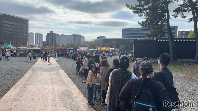 過去開催の「芋フェス」のようす