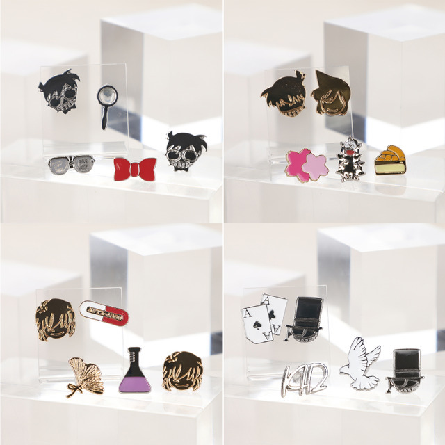 名探偵コナンプラザ ピアス 5個セット／各￥2,970