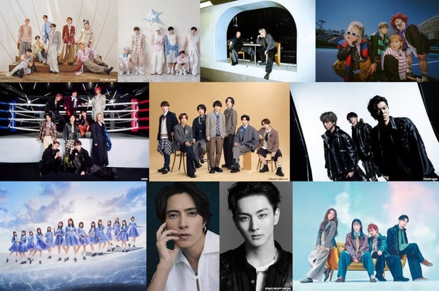 「CDTVライブ！ライブ！」出演アーティスト（提供写真）