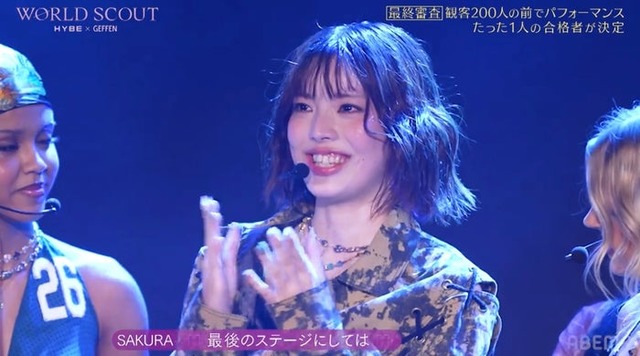 Sakura （飛咲来）（C）AbemaTV,Inc.