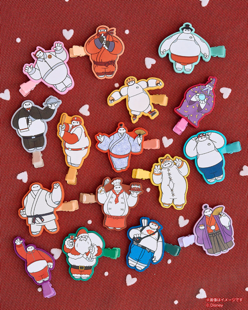 G賞 ラバークリップセット © Disney