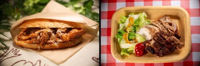 左：OSTERIA BAR Via PocaPoca　右：Caribbean Restaurant Sunny Café