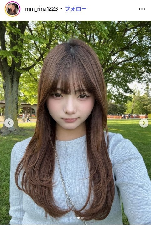 莉那Instagramより