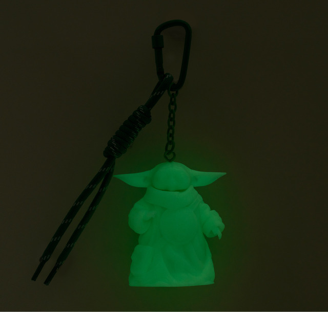 C賞グローグー フィギュアチャーム／© &  Lucasfilm Ltd.