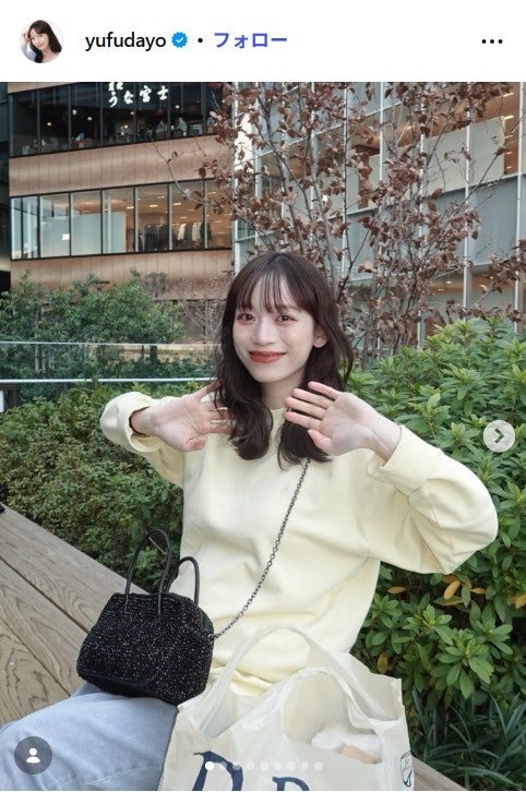 由布菜月Instagramより