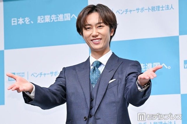 ベンチャーサポートアンバサダーに就任した阿部亮平（C）モデルプレス