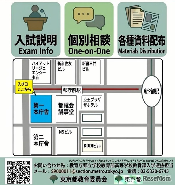 2027年度在京外国人生徒等対象の説明・相談会