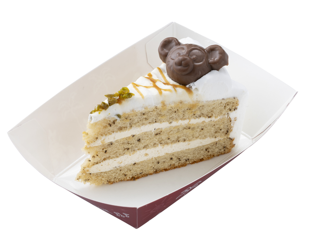 ミルクティーショートケーキ（ピスタチオ入り）※画像はすべてイメージです　©Disney