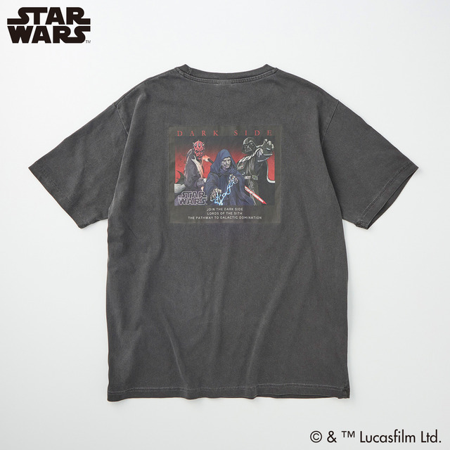 「スター・ウォーズダークサイドピグメントTシャツ」