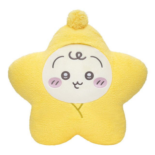 A賞：星に包まれたうさぎのBIGクッション「Chiikawa Baby ぬいぐるみくじ」©nagano