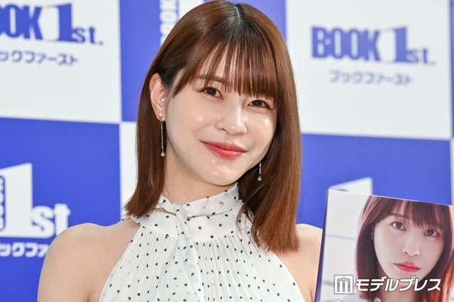 写真集「Trajectory」発売記念イベント取材会に出席した岸明日香（C）モデルプレス