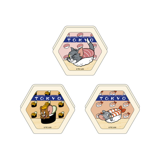 【TOKYO】ご当地トレーディングハニカムフレーム（全3種）990円(税込)※絵柄はお選びいただけません。
