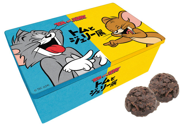 【限定】トムとジェリー85周年記念展 チョコクランチ缶_1620円(税込)