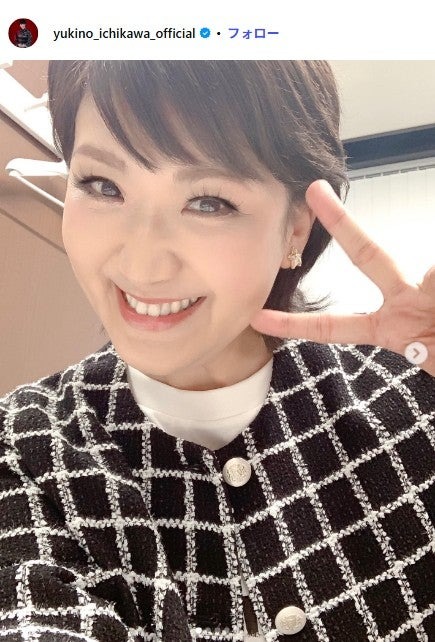 市川由紀乃Instagramより