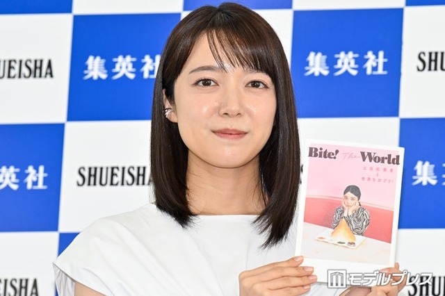 「Bite！The World 上白石萌音と世界をガブリ！」メディア向け発売記念取材会に出席した上白石萌音（C）モデルプレス