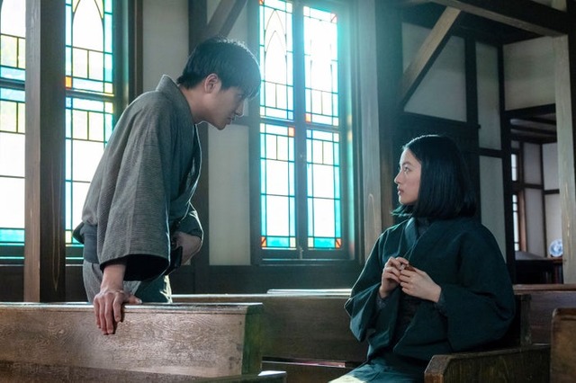 藤原季節、上坂樹里「風、薫る」第45話（C）NHK