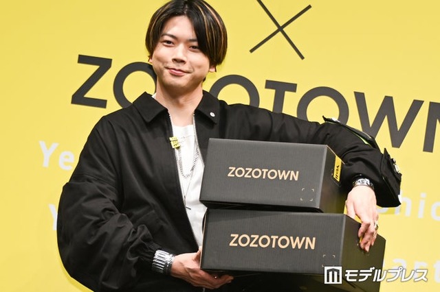 「TAKAHISA MASUDA × ZOZOTOWN」プロジェクト新ブランド初お披露目発表会に登壇した増田貴久（C）モデルプレス