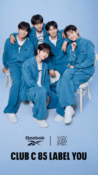 全員10代の日本人5人組ボーイズグループ・VIBY、Reebok「CLUB C 85 LABEL YOU」モデルキャンペーンビジュアルを解禁