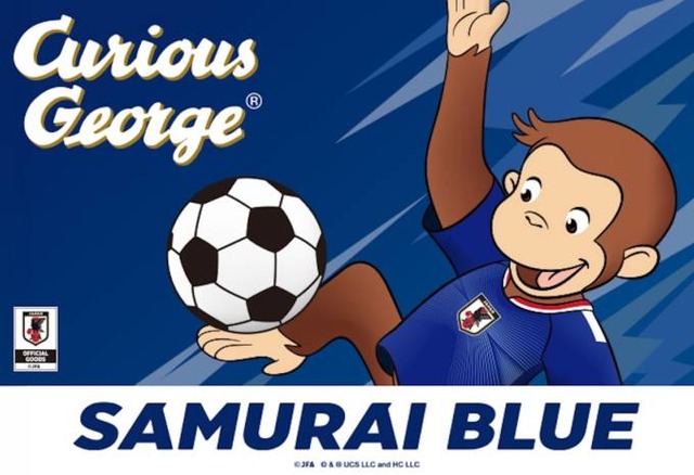 サッカー日本代表グッズが普段使いに広がる理由　「おさるのジョージ」コラボから見るW杯前の応援文化