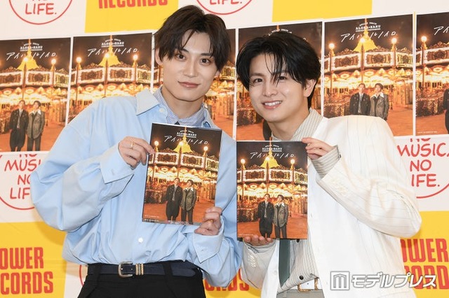 「BULLET TRAIN ALOHA＆HARU CONCEPT PHOTOBOOK アイハヨルノイロ」発売記念イベントに出席したハル、アロハ（C）モデルプレス