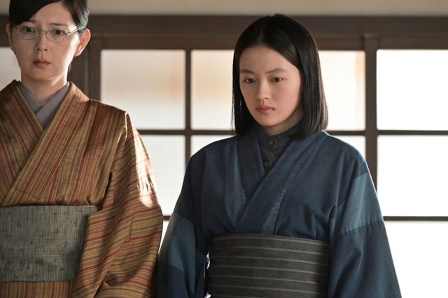 菊池亜希子、上坂樹里「風、薫る」第46話（C）NHK