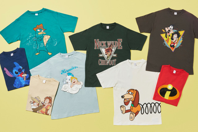 ディズニーキャラクターTシャツ