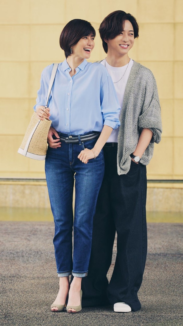 内田有紀、寺西拓人（C）フジテレビ