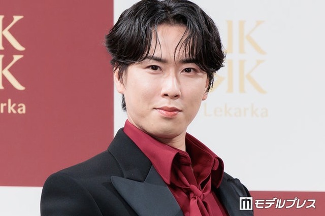 アンバサダー就任発表会に出席した宮舘涼太（C）モデルプレス