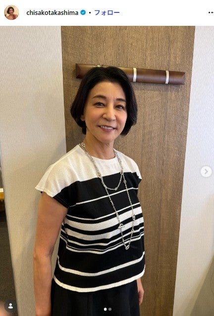 高嶋ちさ子Instagramより
