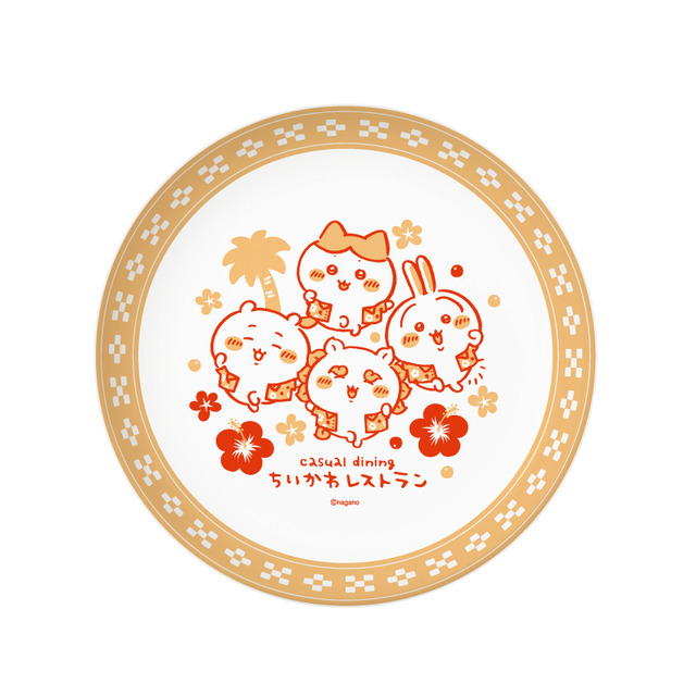 沖縄PARCO CITY店 OPEN記念グッズラウンドプレート(アロハシャツ)\2,420（税込）