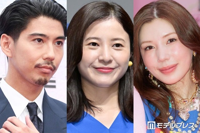 賀来賢人、吉高由里子、仲里依紗（C）モデルプレス