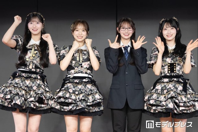 八木愛月、倉野尾成美、伊藤百花、佐藤綺星（C）モデルプレス