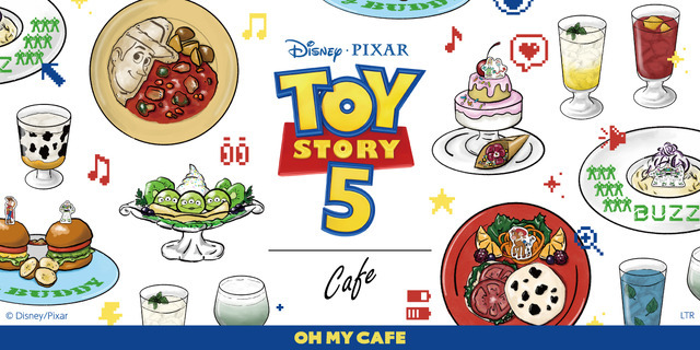 「トイ・ストーリー5」OH MY CAFE© Disney/Pixar