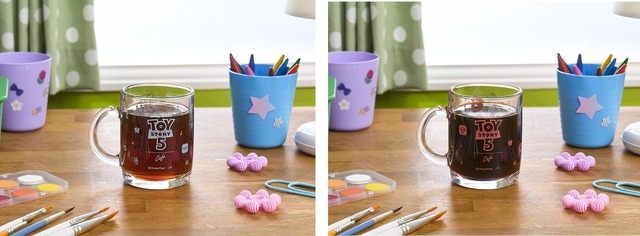 ホットルイボスティー　、ホットコーヒー© Disney/Pixar