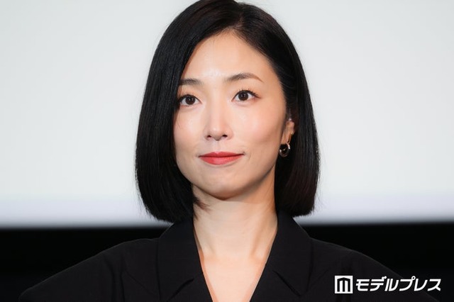 「FUJIKO」公開記念舞台挨拶に出席したMEGUMI（C）モデルプレス