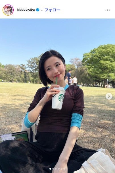 小池美由Instagramより
