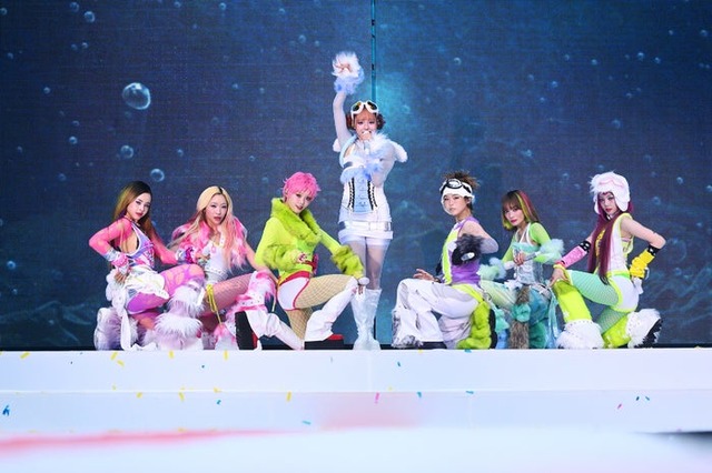 XG（左から）HARVEY、MAYA、CHISA、JURIA、COCONA、JURIN、HINATA（提供写真）
